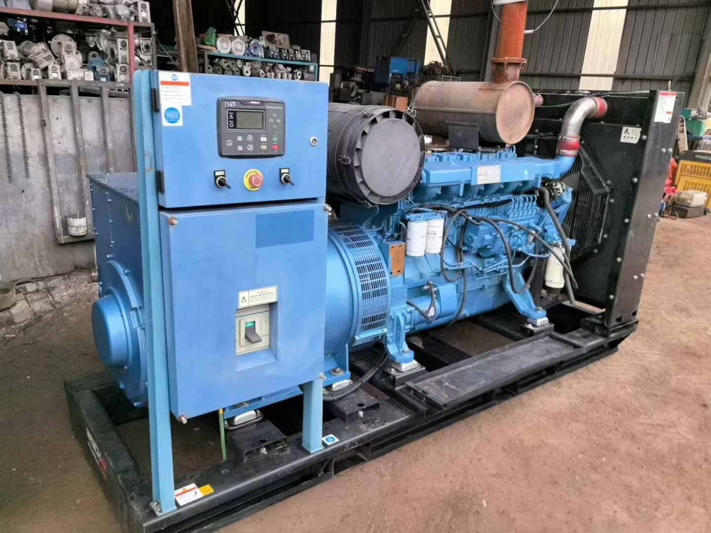 宁明500kW 柴油发电机组可带动设备功率的计算公式是什么？
